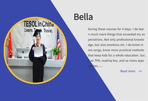 During these courses for 4 days. I do learn much more things that exceeded my expectations. Not only professional knowledge, but also emotions etc. I do know more songs, know more practical methods that keep kids for a whole education. Such as TPR, reading key, and so many approaches......