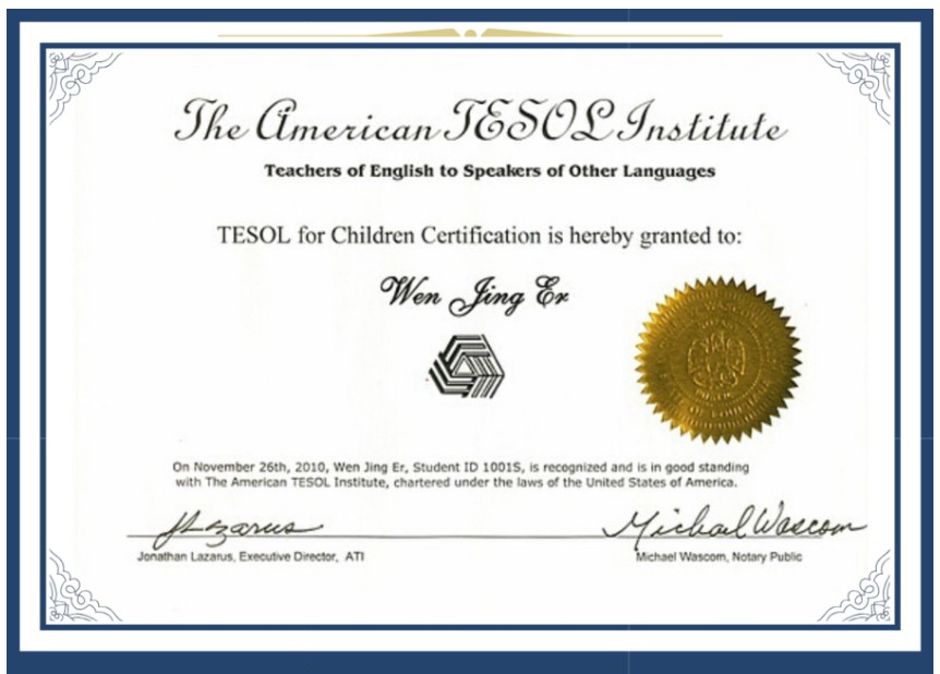 TESOL for Children Program