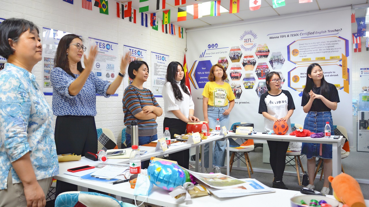 TESOL in China少儿证书课程培训照片