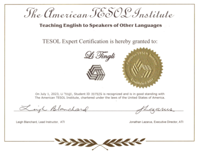 TESOL for Expert Program